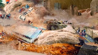 China DESTROYS hydroelectric dam on Yangtze River to release flood | Three Gorges Dam