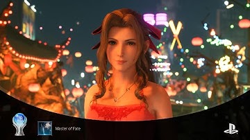 FINAL FANTASY VII REMAKE platinum trophy PS5