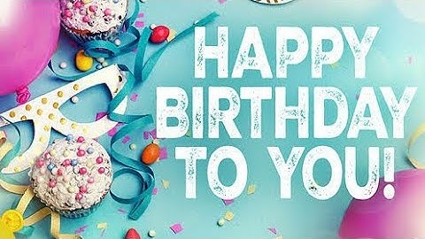 Thumbnail of HAPPY BIRTHDAY SONG KARAOKE VERSION PIANO INSTRUMENTAL NO VOICE #HAPPYBIRTHDAYSONG #HAPPYBDAYSONG