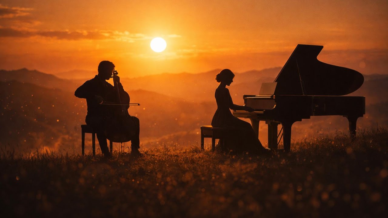 【チェロ＆ピアノ Best 】睡眠・作業・勉強BGM｜Cafe/読書/瞑想に｜安らぎ・集中・リラックス｜急な大音量なし