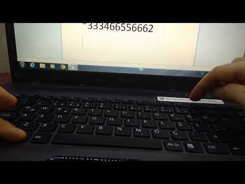 Video: Bir Dizüstü Bilgisayarda Sayılar Harflere Nasıl Değiştirilir