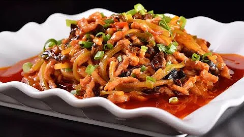 [4K] AUTHENTIC SZECHUAN STYLE SHREDDED PORK (Yu Xi...