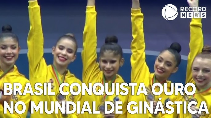 Brasil é finalista inédito do Mundial Júnior de ginástica rítmica