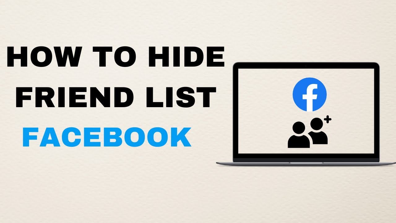 How to Hide Friends on Facebook - YouTube