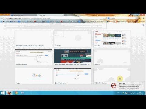 Video: Cara Memblokir Halaman Di Firefox