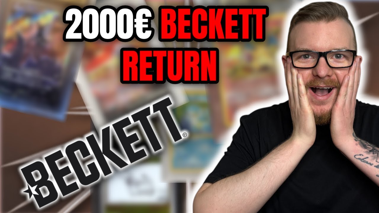 Beckett Deutschland im Test 🔍 Mein 2.000€ Pokémon Grading Return! ✨