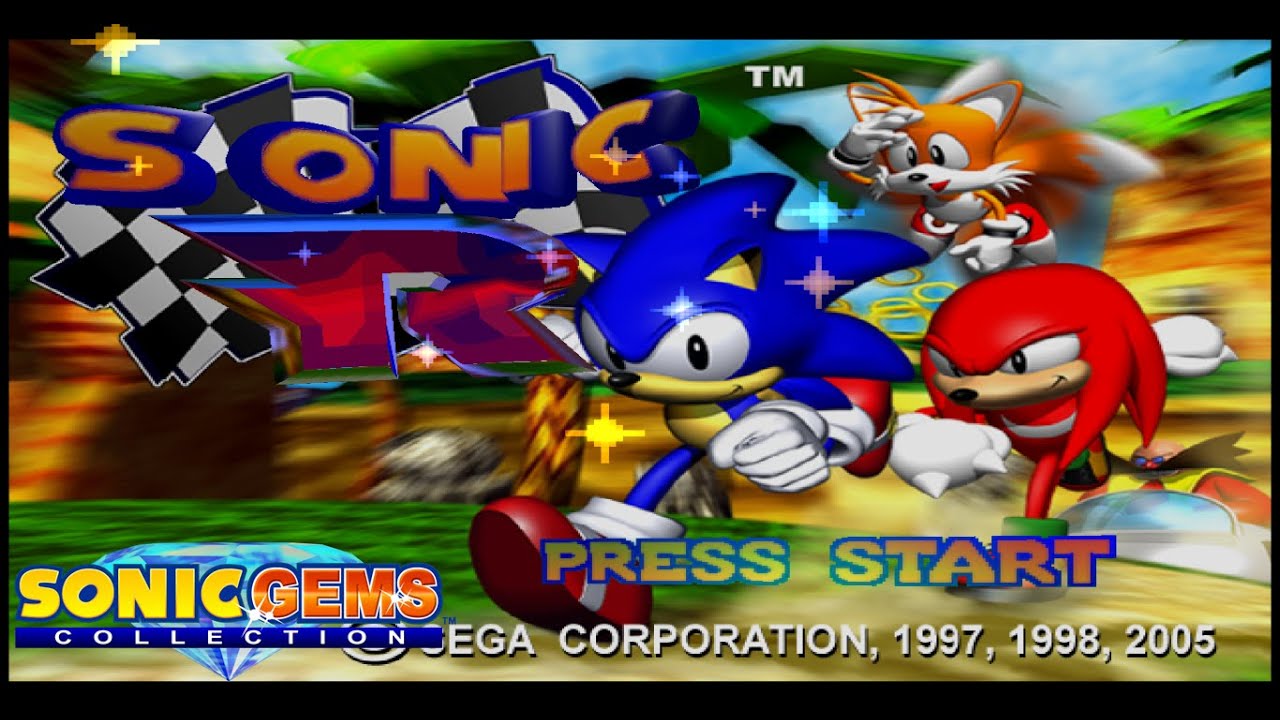 Sonic R gameplay (PC Game, 1997) 