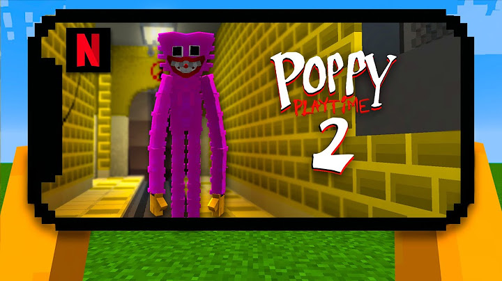 Criei CENAS De PoppyPlay Time Capitulo 2 NO MINECRAFT