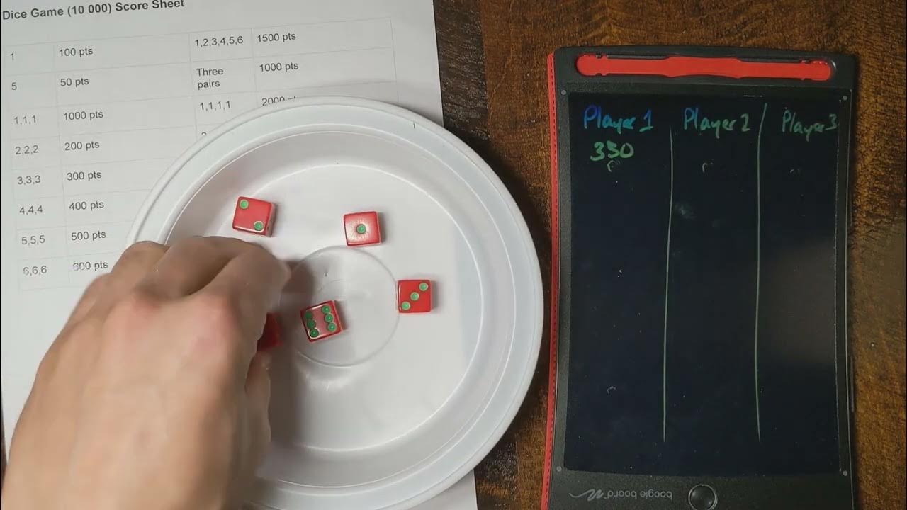 Dice Game (10 000) Rules YouTube