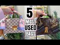 TOP 5 &#39;MOST USED&#39; LUXURY HANDBAGS