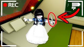 i caught a GHOST on camera in ROBLOX BROOKHAVEN RP!
