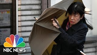 Deadly Typhoon Lan Hits Japan With Floods And Landslides, At Least Three People Dead | NBC News