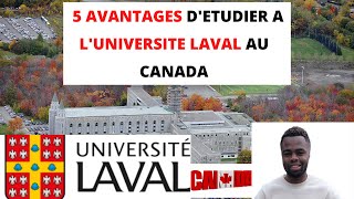 VOICI 5 AVANTAGES D'ÉTUDIER À L'UNIVERSITÉ LAVAL AU CANADA.