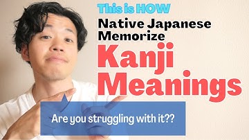 This is How native Japanese learn Kanji in school!