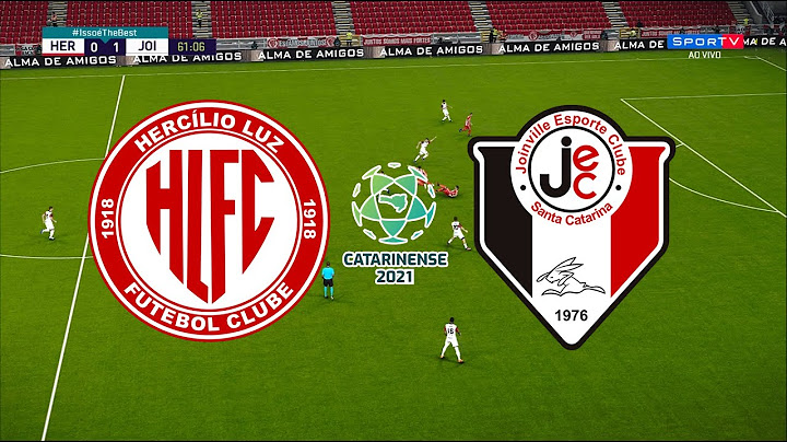 HERCILIO LUZ X JOINVILLE - CAMPEONATO CATARINENSE 2021 – 11ª RODADA - 21/04/2021 - PES 2021