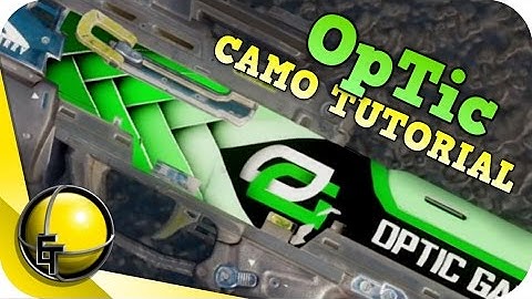 OpTic Camo - 3D BRAIDED PART 3 - Black Ops 3 Paint Job Tutorial