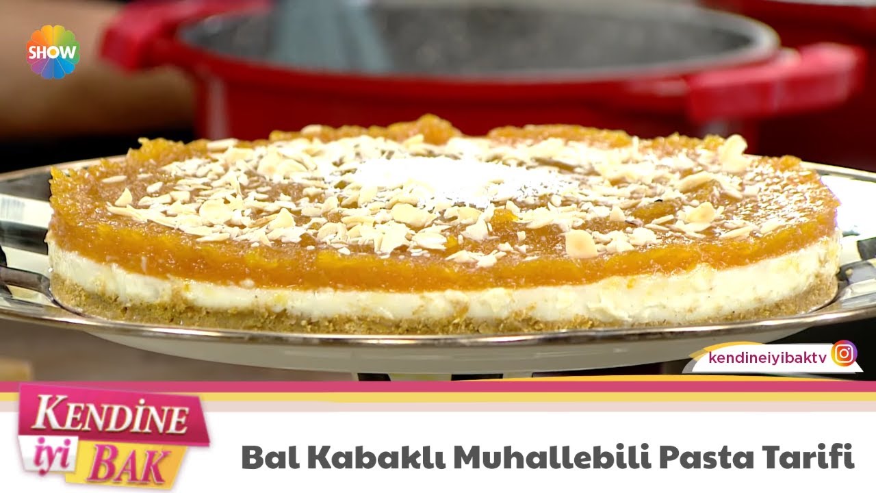 Bal Kabaklı Muhallebili Pasta Tarifi YouTube