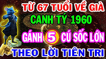 Rúng Động! Tuổi Canh Tý 1960 Từ 67 Tuổi Về Già Sẽ Đối Mặt 5 Cú Sốc Lớn Theo Lời Tiên Tri!