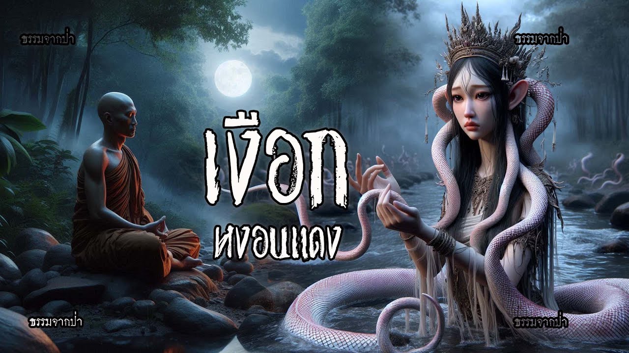 เงือกหงอนแดง เจ้าแห่งลำน้ำเซโดน ตำนานลีลับลาวใต้ | EP.50 ธรรมนิยาย พระธุดงค์ผจญภัย