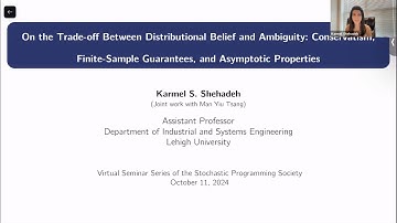 On the Trade off between distributional belief and ambiguity