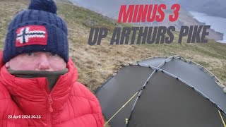 arthurs pike wild camp | minus three wind | vern 1