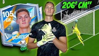 105 Scherpen Review – Cheap Beast GK in FC Mobile! 🔥