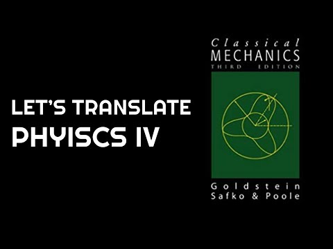 Let’s Translate Physics IV