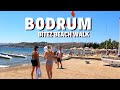 Bodrum Bitez Beach Walking Tour l July 2021 Turkey [4K HDR]