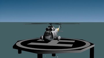 Helicopter Animation using 3d max