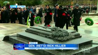 (3/3) Remembrance Day 2013 Ceremony in Ottawa