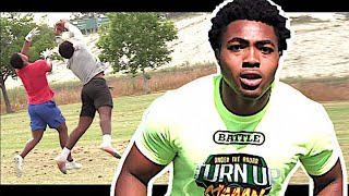 🎥 Hard Hitting Sophomore !! Taariq Al-uqdah | Inglewood High (CA) Old School LineBacker