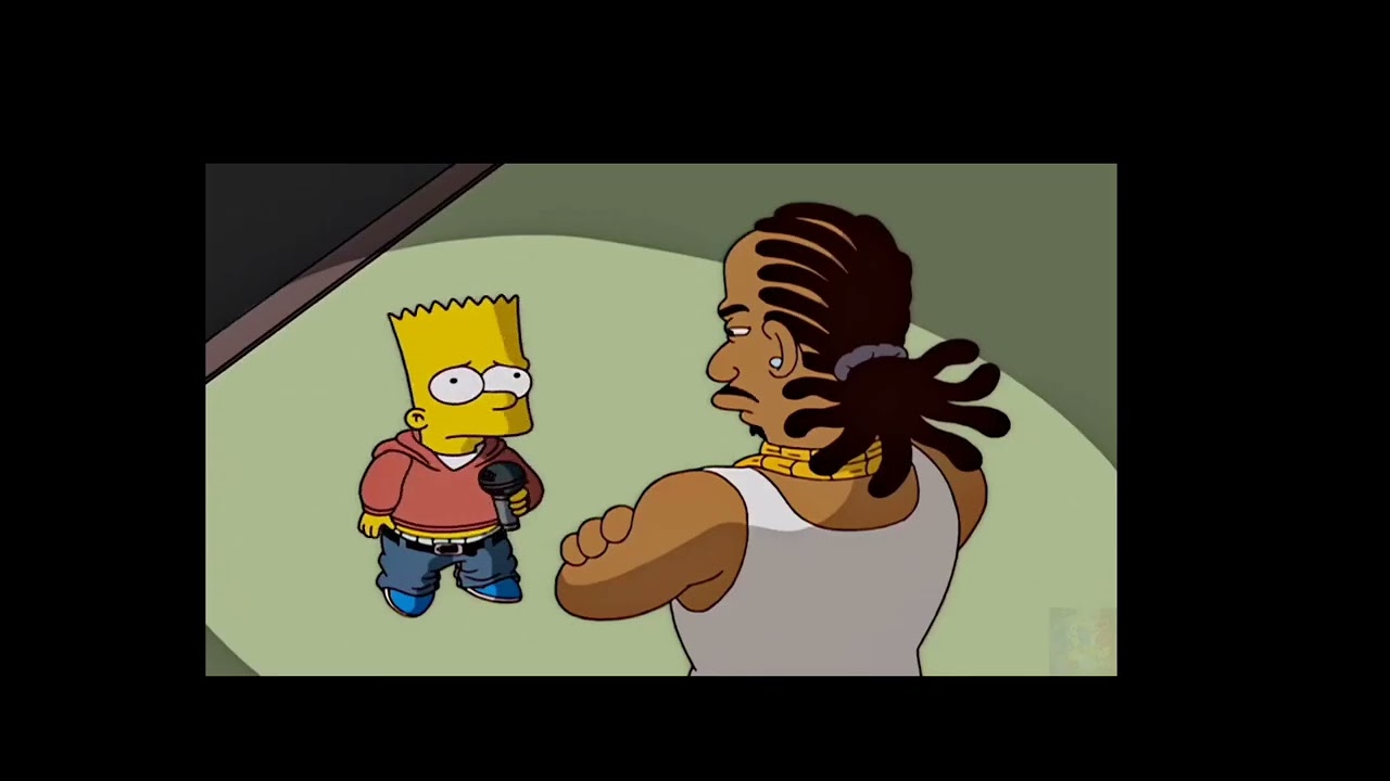 Quand Bart lâche un rap - YouTube