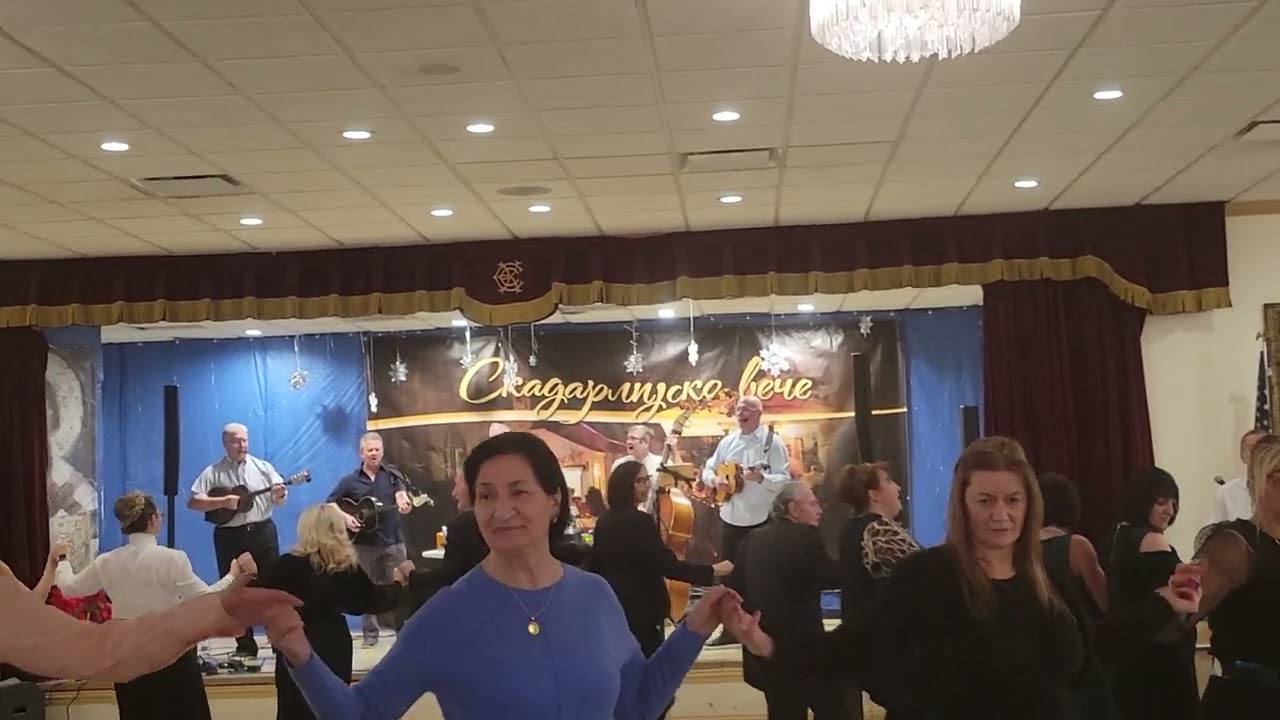 When Croatian Tamburitza Band plays Macedonian song in Serbian Church Hall