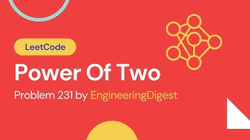 Power of 2 | Leetcode #231 | Bitwise operation