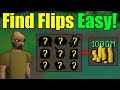 This bot finds the best flips in osrs  easy flipping in osrs