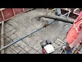 Pouring of collapsed concrete ryt