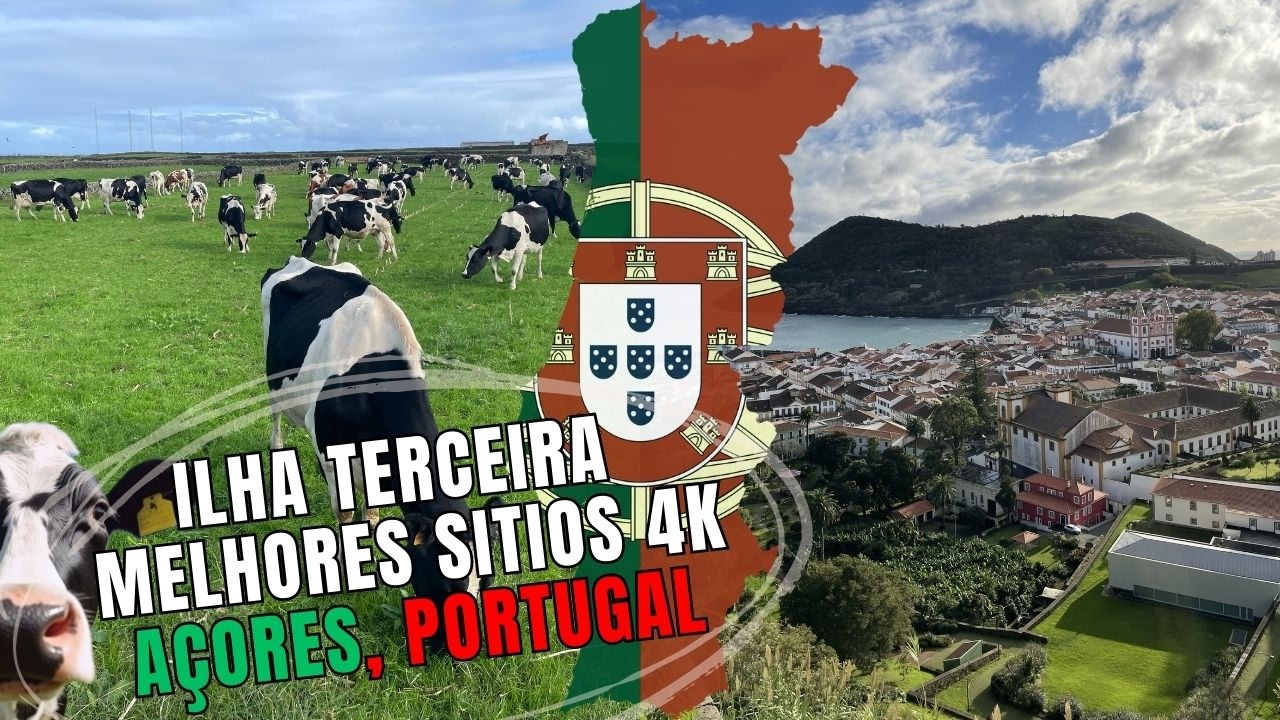 Ilha Terceira em 4K — O Paraíso Escondido dos Açores (Portugal)