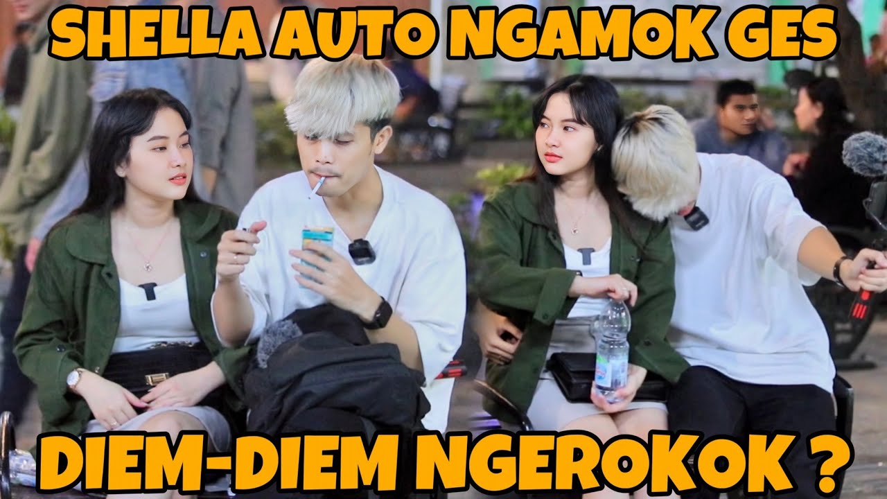 DIEM-DIEM NGEROKOK Di DEPAN SHELLA‼️EMANG BOLEH⁉️YA KAGA LAH‼️