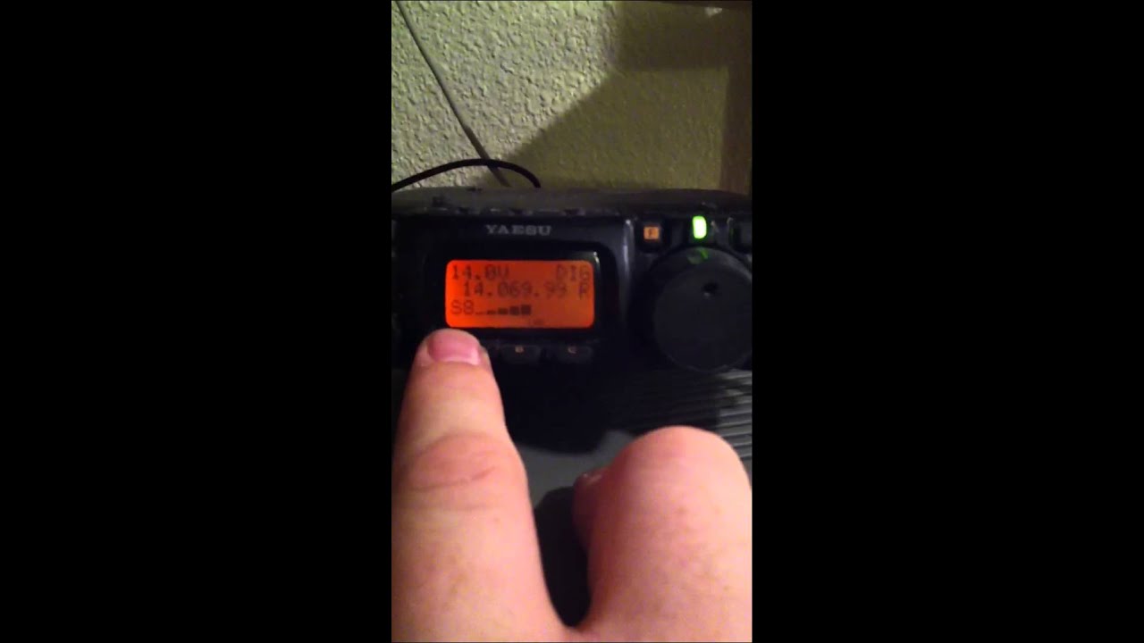 FT817 via ham radio deluxe YouTube