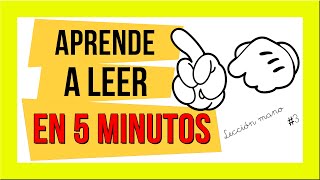 Letra n / APRENDIENDO A LEER Y ESCRIBIR EN CASA / # 3 Método Matte mano 👍