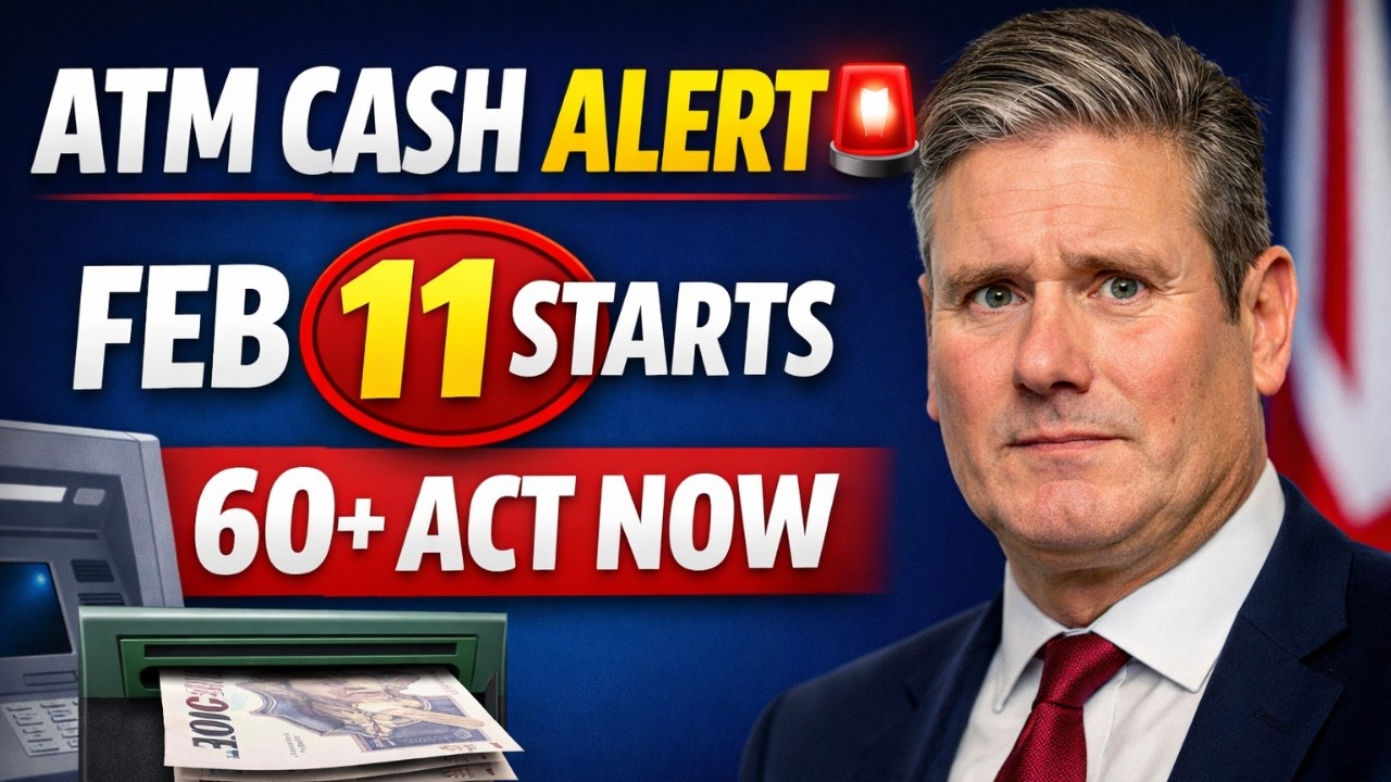 🚨 New ATM Cash Rules Start Feb 11 — Over-60s Must Act Now or Risk Access Issues | UK Seniors
