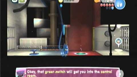 DE BLOB 2 Wii Walkthrough Part 9B Prison Zoo / Orbital Habitats