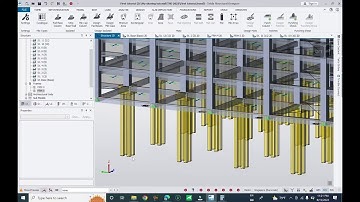 Tekla Structural Designer 2024 basic tutorial 2 #structure #tekla #teklastructuraldesigner #home