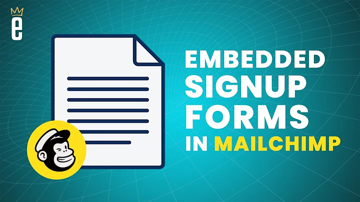 Mailchimp Tutorial: How to Setup an Embedded Signup Form