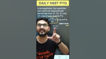 #13 - Daily NEET Physics PYQ #previousyearquestions #neet2024 #physics