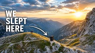 We Slept in a Remote Mountain Bivouac in Slovenia