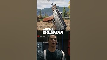 Insane AK74U Animation In Arena Breakout Vs Warzone Mobile 🔥🥶 #wzm #codwzm #shorts #arenabreakout