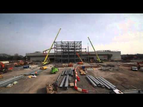 Anfield: Liverpool FC Main Stand redevelopment, Super speed watch it grow