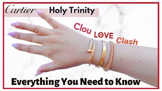 CARTIER LOVE vs. Clash vs. Juste Un Clou - Cartier Bracelet Comparison | My First Luxury