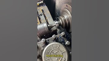 Metal finishing#cnc#asmr  #cncmachine #relax #relaxing